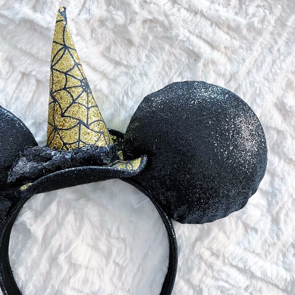 Disney Halloween Witch Minnie Mouse Ears - Picture 2 of 5